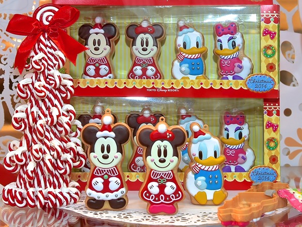 クッキーデザインがかわいい ディズニークリスマス2014 お菓子な