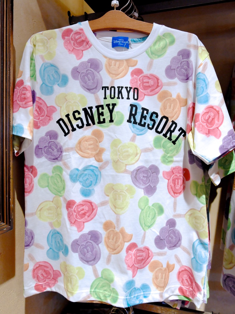 ミッキーマウスtシャツ ミッキー パークフードデザイン 東京ディズニーランド Tシャツ お土産