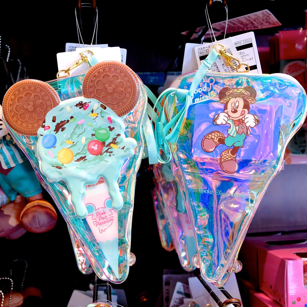 ミッキーアイスクリームパスケース アイスクリームデザイン 東京
