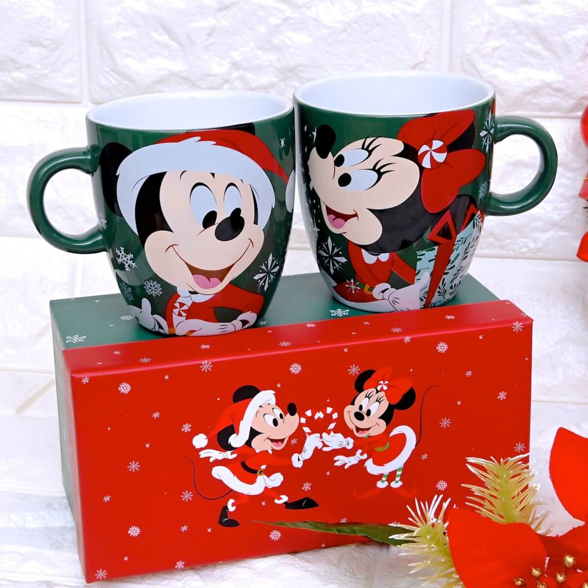 ミッキー＆ミニー マグカップ ペア Disney Christmas 2020　